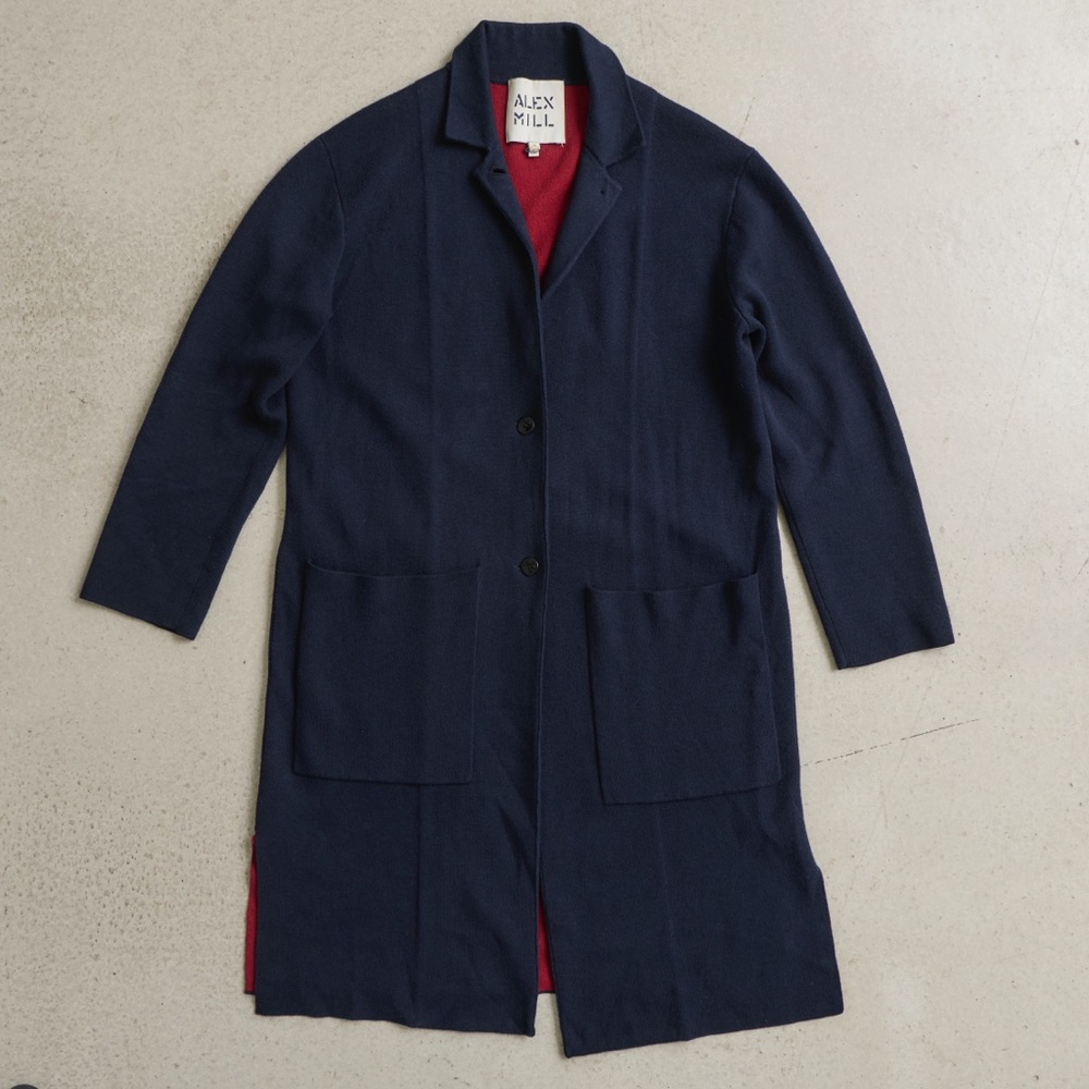 Alex Mill Double Face Sweater Jacket